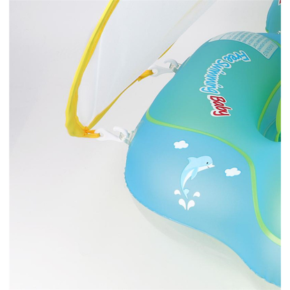 Flotador Inflable Para Bebé Con Protección Solar